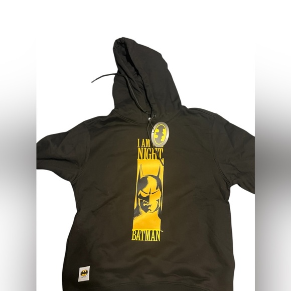 Black Batman hoodie new